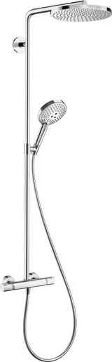 Hansgrohe Raindance Select S zuhanyrendszer termosztatikus csapteleppel króm 27633000