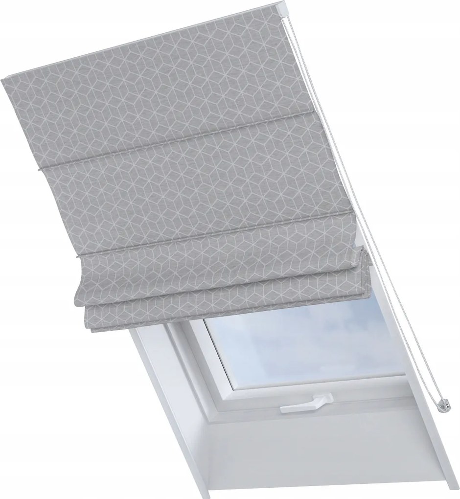 Kész redőny Rimini tetőtéri ablakra 50x60cm fekete