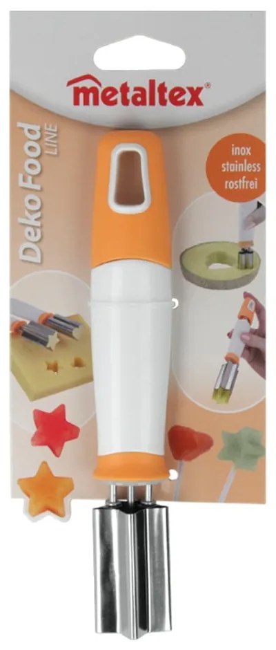 Star csillag alakú dinnyevágó, hossz 18 cm - Metaltex