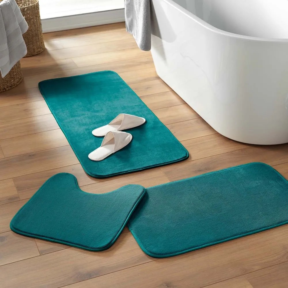 Kék fürdőszobai kilépő 50x120 cm Vitamine – douceur d'intérieur