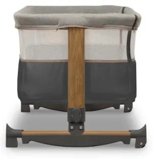 Lionelo - 3 az 1-ben LEONIE gyermekágy szürke/fekete