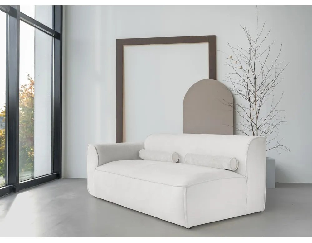 Fehér kanapé modul (bal oldali) Flex Felix – Miuform
