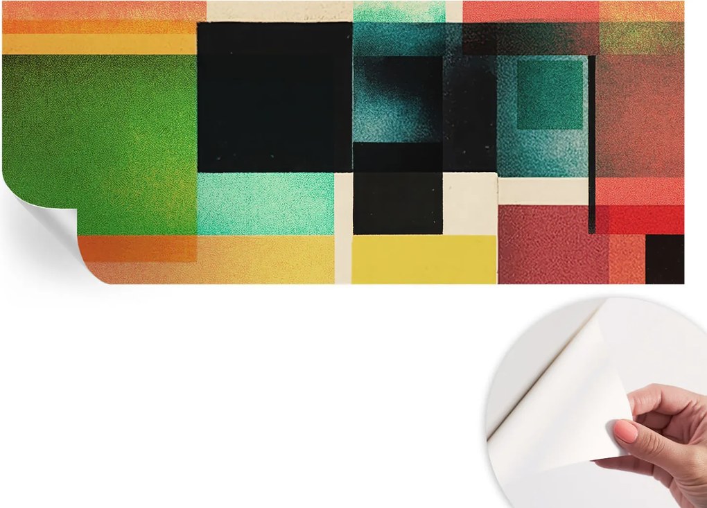 Fali fotótapéta Hálószoba Nappali Geometrikus absztrakt 250x104 cm