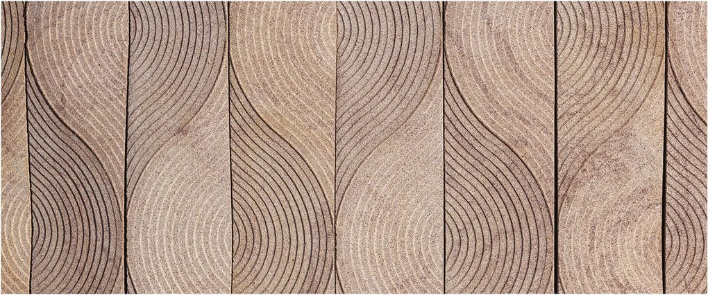 Dekoratív Fotótapéta Hálószobába Fa hullámok 250x104 Ragasztó