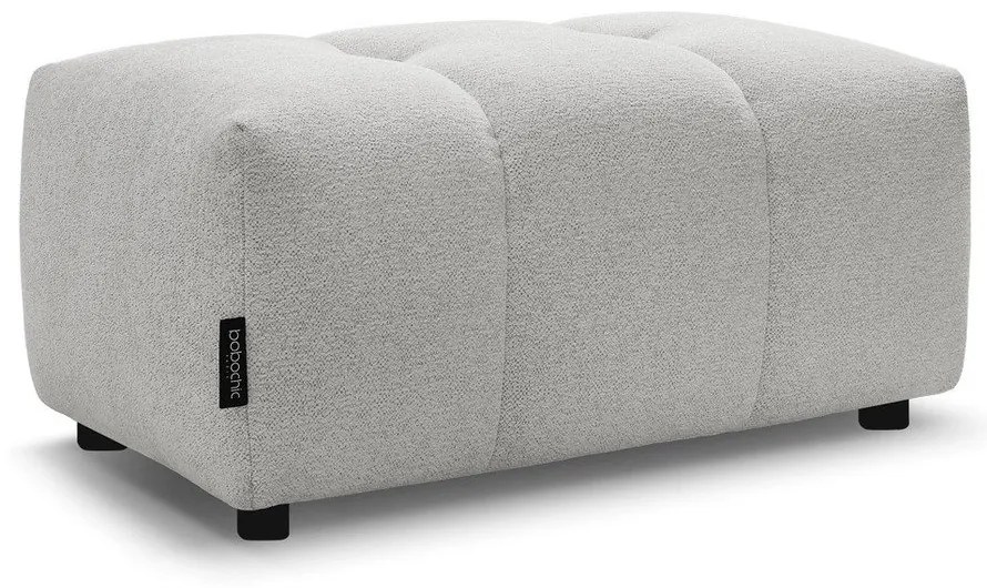 Világosszürke zsenília lábtartó Roxelane – Bobochic Paris