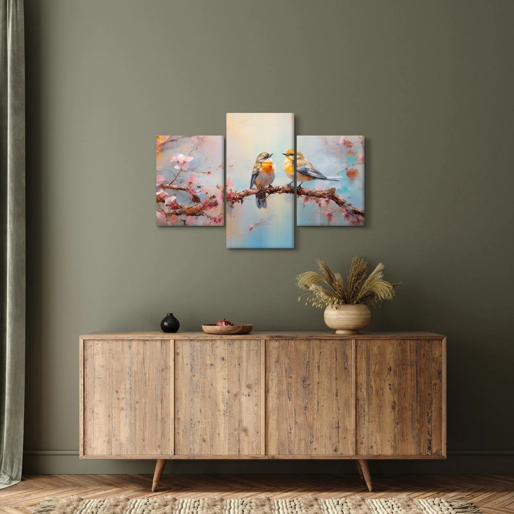 Kép - Lovebirds (90x60 cm)