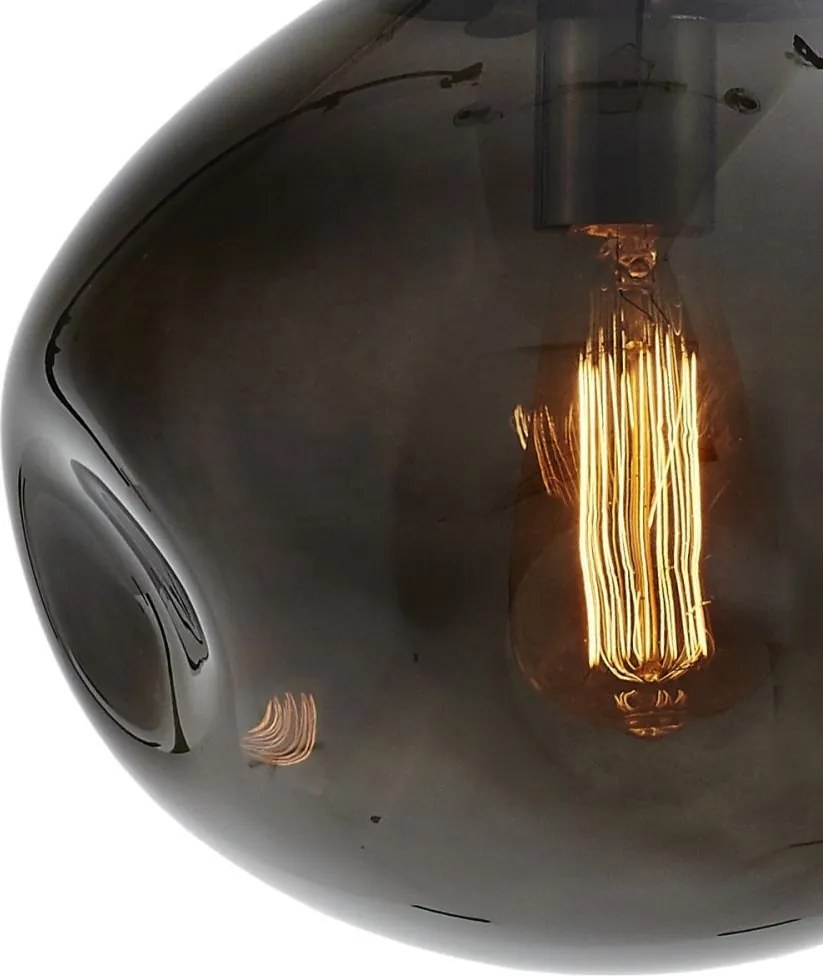 Kaspa AVIA BLACK 3 11158308 Függőlámpa 3x25W/E27 IP20