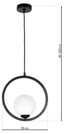 Csillár zsinóron BOSTON 1xE14/40W/230V