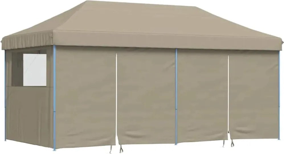 vidaXL Parti Sátor Pop-up Tópszínű 580 x 292 x 315 cm Oxford Szövet