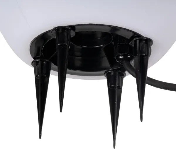 Kanlux 45930 - STONO kültéri lámpatest 1xE27/15W/230V, átmérő 20 cm, IP65, fehér