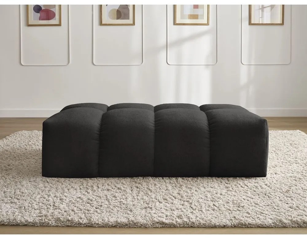 Fekete zsenília lábtartó Everest – Bobochic Paris