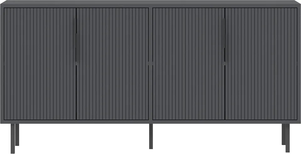 Clara komód, antracit, 150 cm