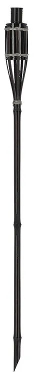 Fekete bambusz fáklya, 92 cm