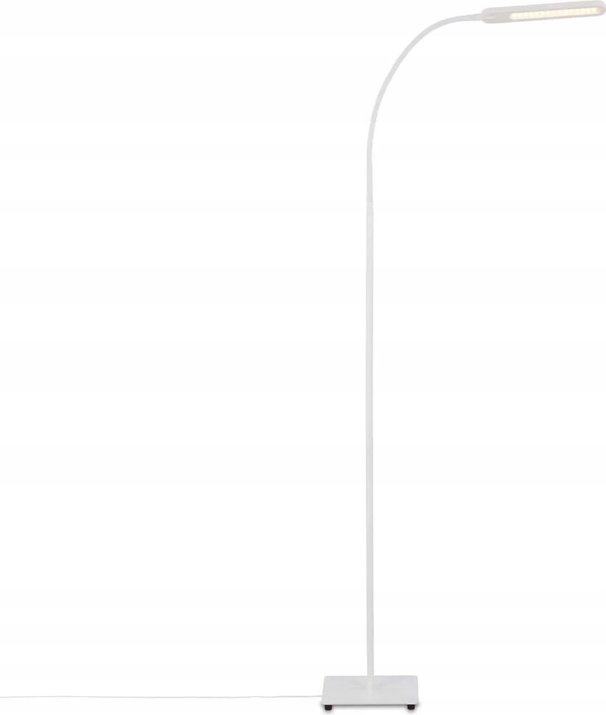 Led állólámpa Briloner 6,5W Cct, érintőképernyős vezérlés, 183 cm, fehér
