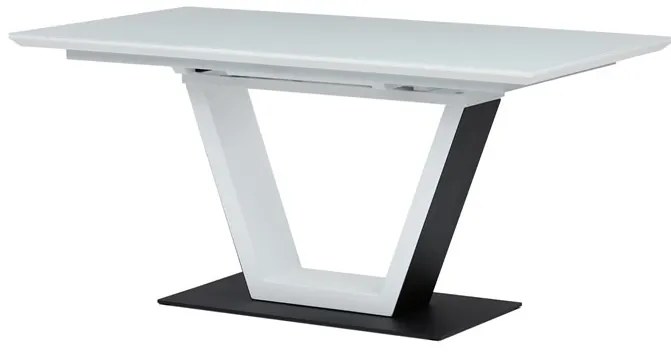 Bővíthető Étkezőasztal 160–210×90 cm, MDF, Fehér. HT-D1931 WT