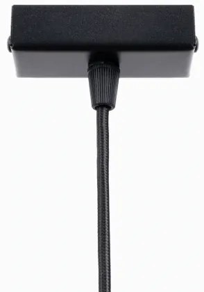 Sollux SL.1395 - LED Csillár zsinóron SPARK 1xG13/8,5W/230V fekete