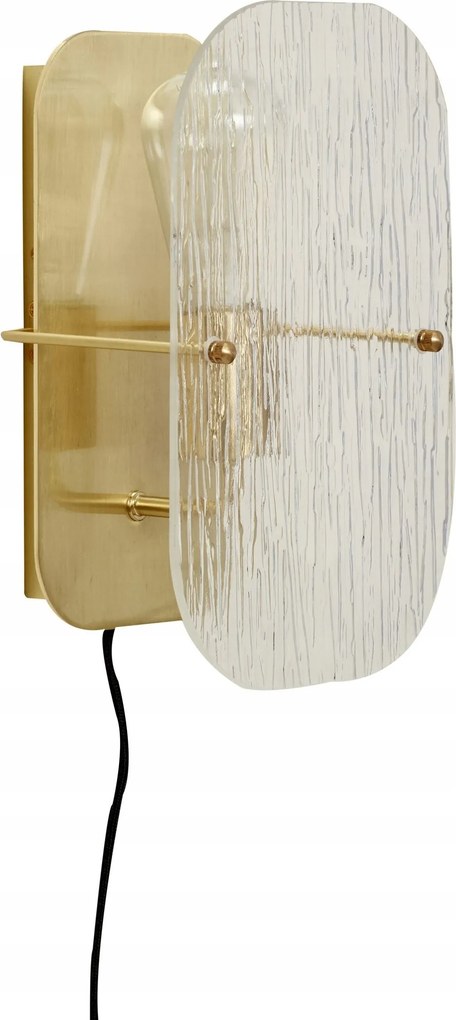 Hübsch Nordic fali lámpa Arany