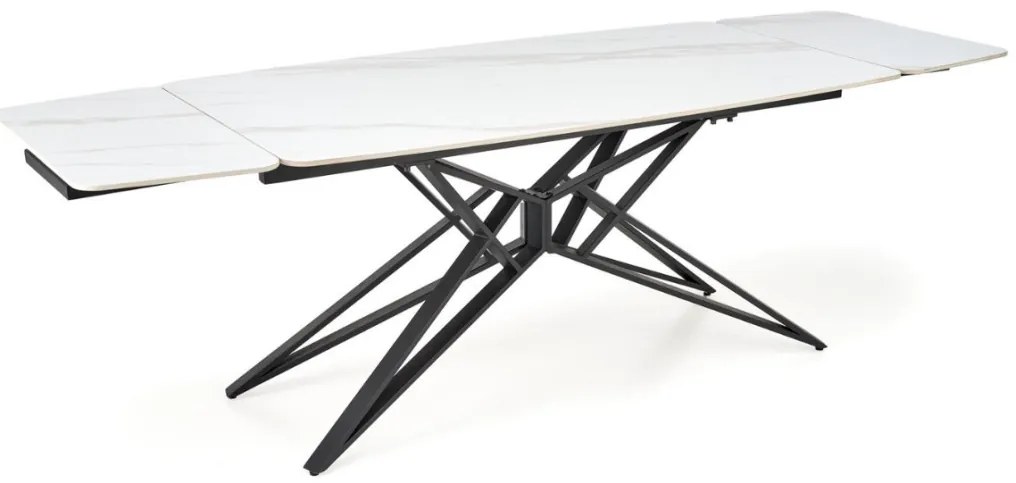 Alfredo bővíthető étkezőasztal fehér 160-240cm