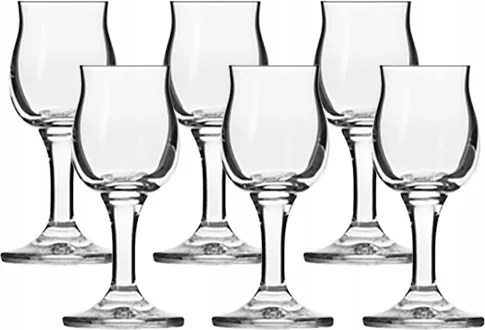 Krosno Tulipános Pohár Vodka Likőr Tinktúra 25ML 6DB/TALP