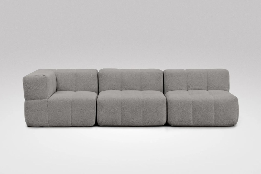 3 Teiliges Modulares Sofa – Grau