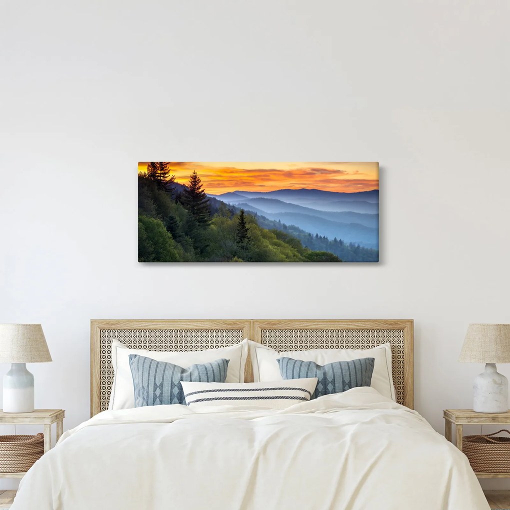 Kep - Vörös hajúak a hegyekben (120x50 cm)