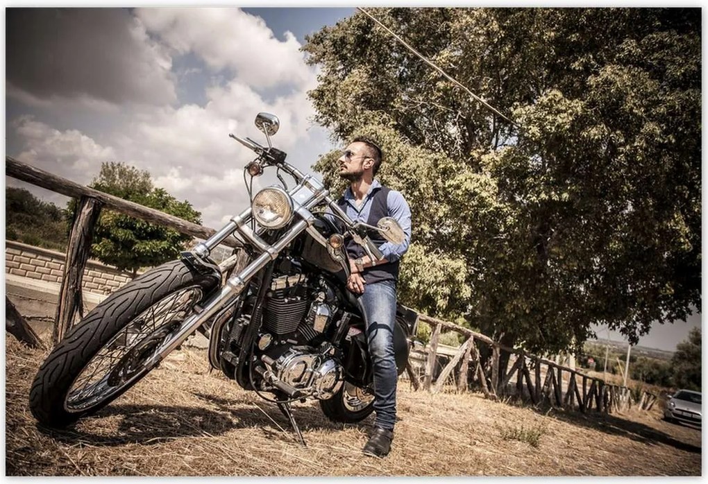 Poszterek 155x105 Motorkerékpár Klasszikus Motor