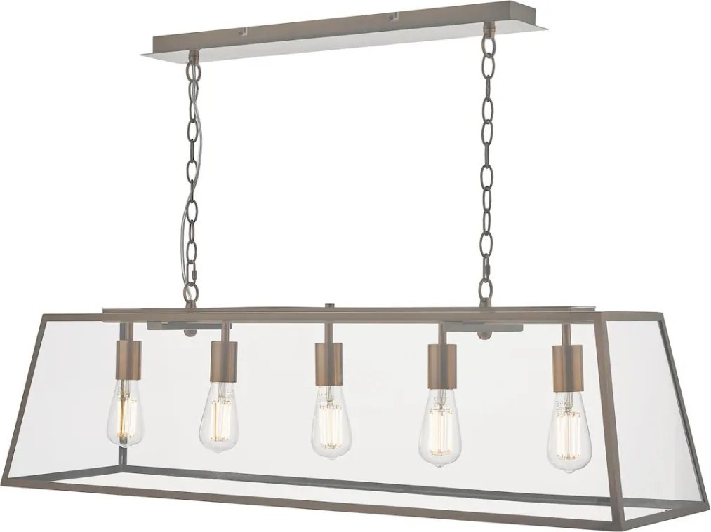 Dar Lighting ACADEMY ACA0564 Függőlámpa 5x60W/E27