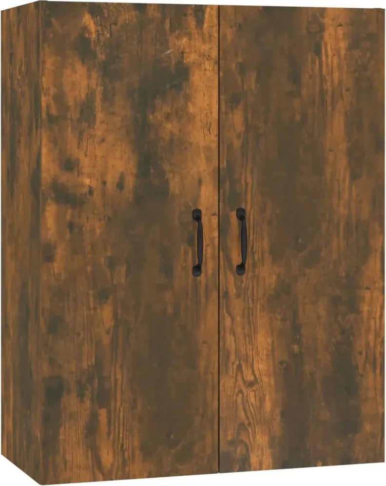 vidaXL füstös tölgy színű szerelt fa függőszekrény 69,5 x 34 x 90 cm