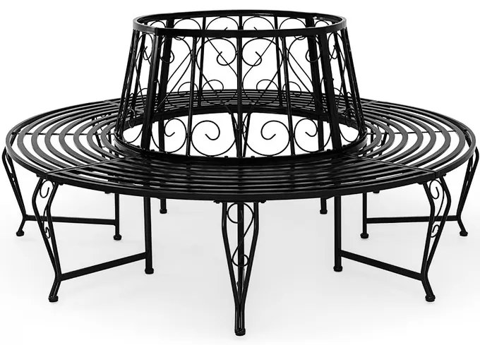 Deuba Bree fa körüli pad - Ø160 cm