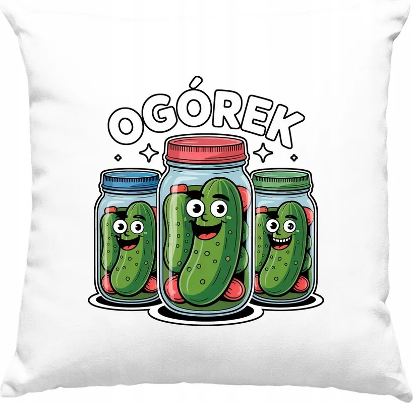 Uborka párna pickle mém vicc 4 fehér