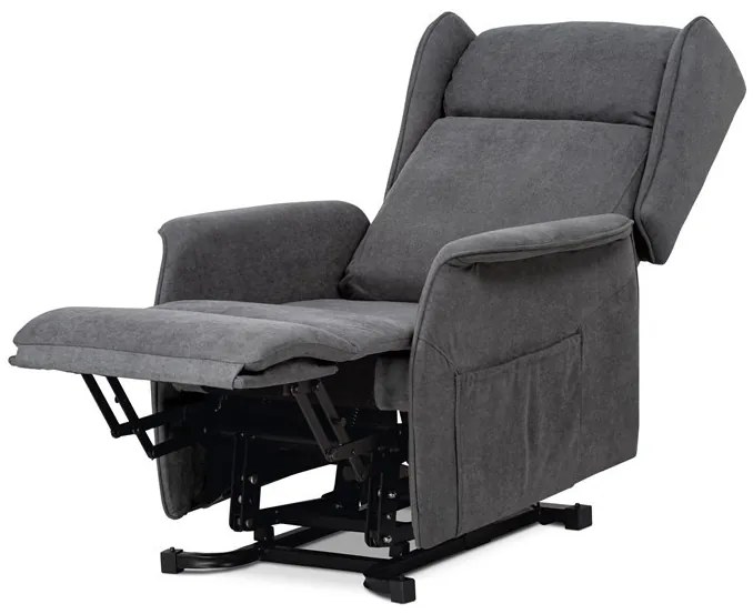 Elektromos Fekvőfotel, Szürke Szövet. TV-1190 GREY2