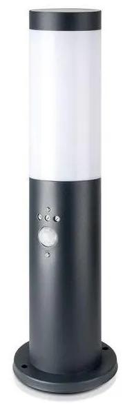 V-Tac Kültéri lámpa érzékelővel 1xE27/60W/230V IP44 45cm antracit VT0458