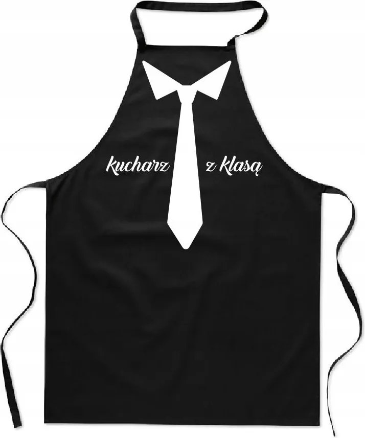 Nyomtatott Kötény Konyhai Szakács Osztályos férfi nyakkendő Apának ajándék