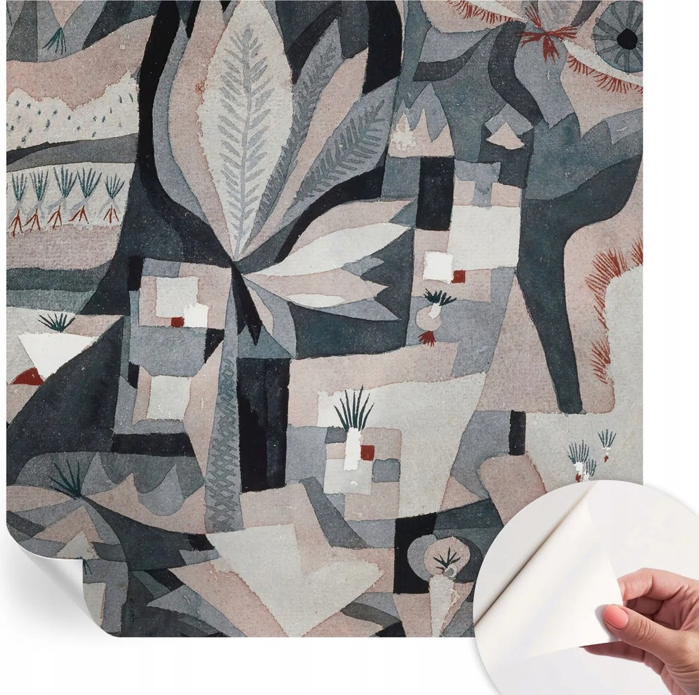 Öntapadós tapéta Falfestmény Prémium Absztrakt természet 250x250 cm