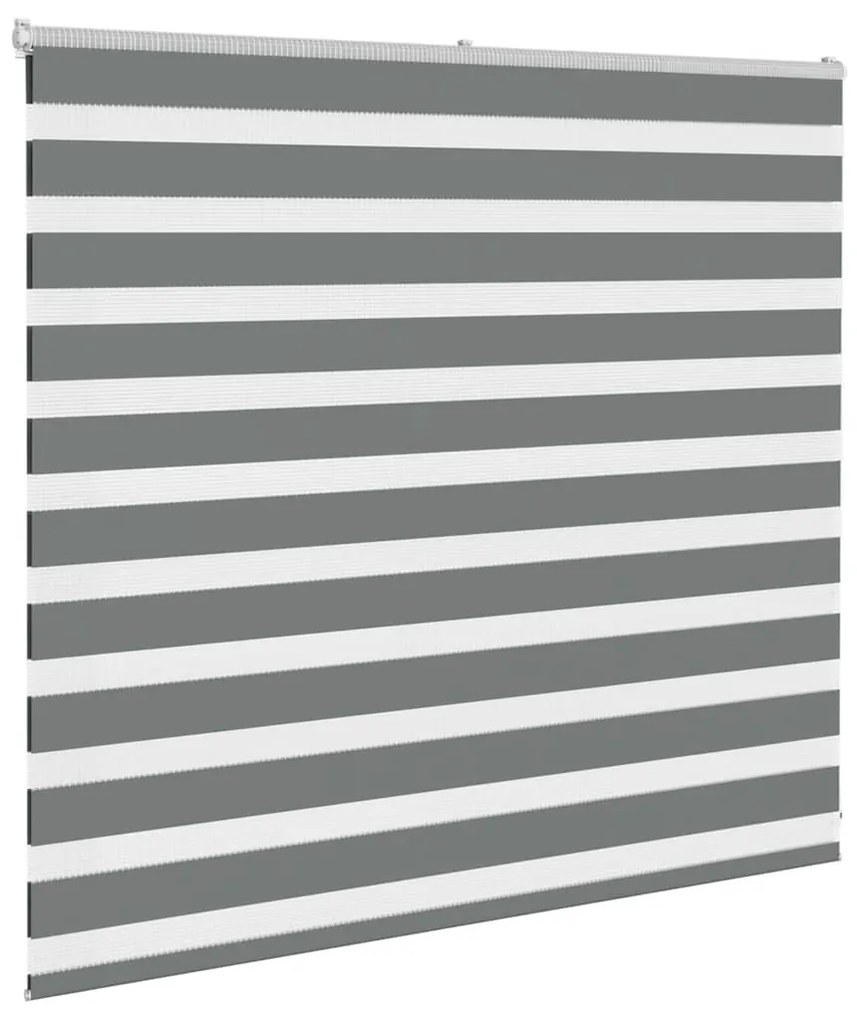 zebrafüggönnyel sötét szürke szövetszélesség 155,9cm poliészter