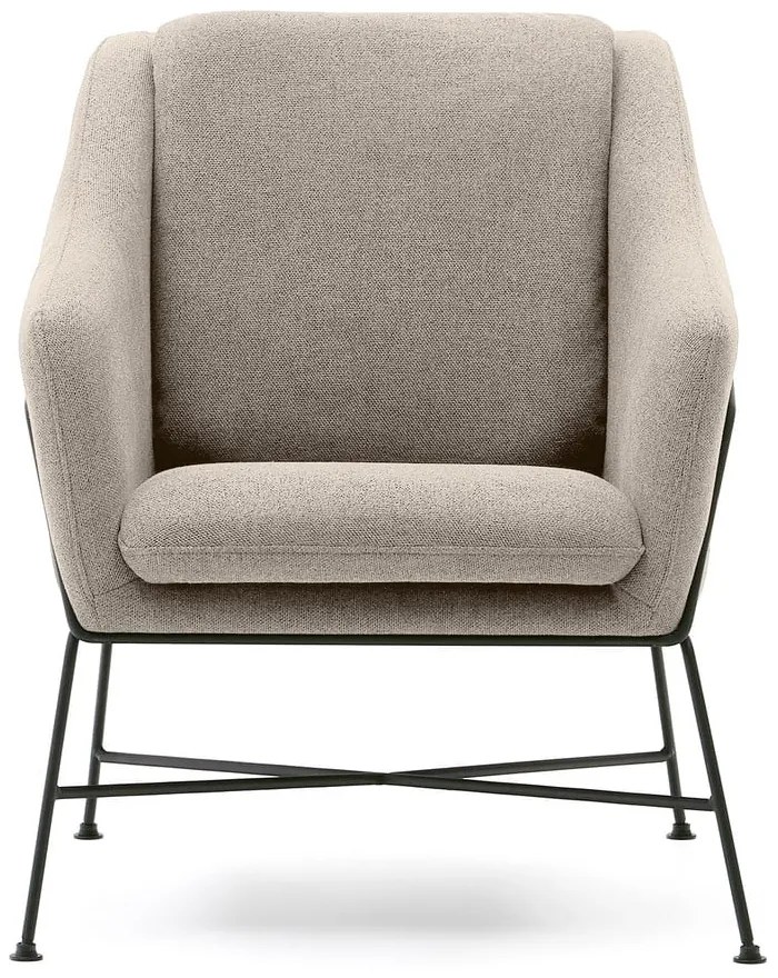 Bézs fotel Brida – Kave Home