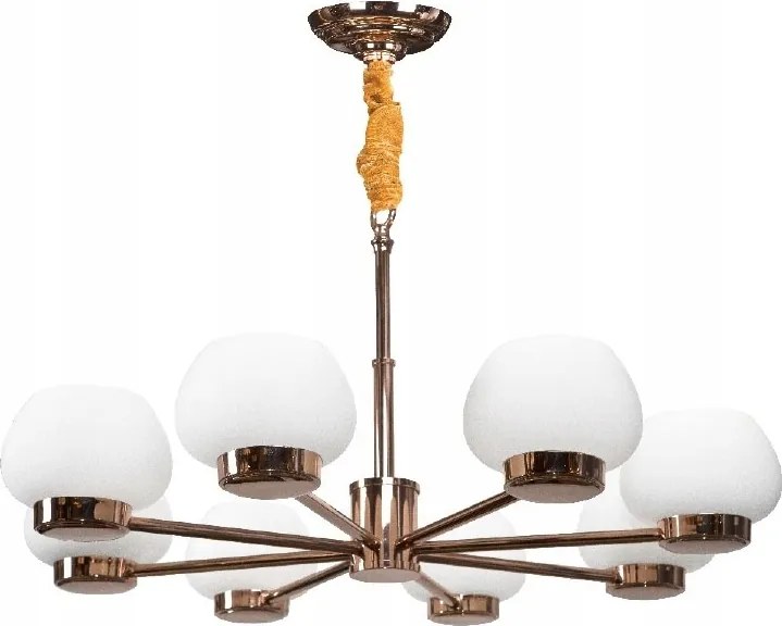 Simone lámpa 80328/B8 réz nyolcágú