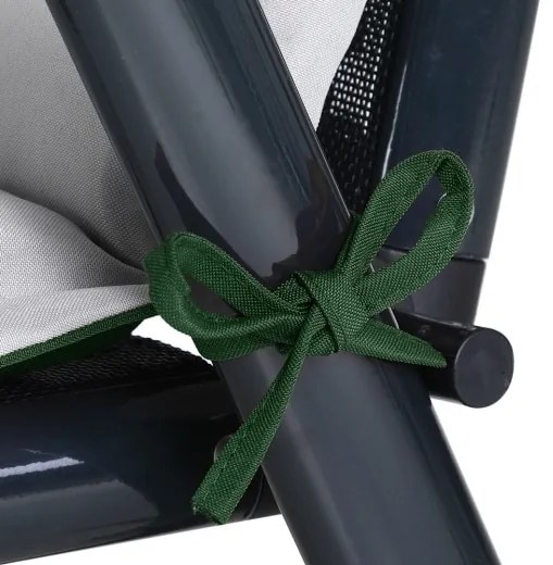 Detex® 6 db kétoldalas Vanamo párna 120x45x5 cm - szürke/zöld
