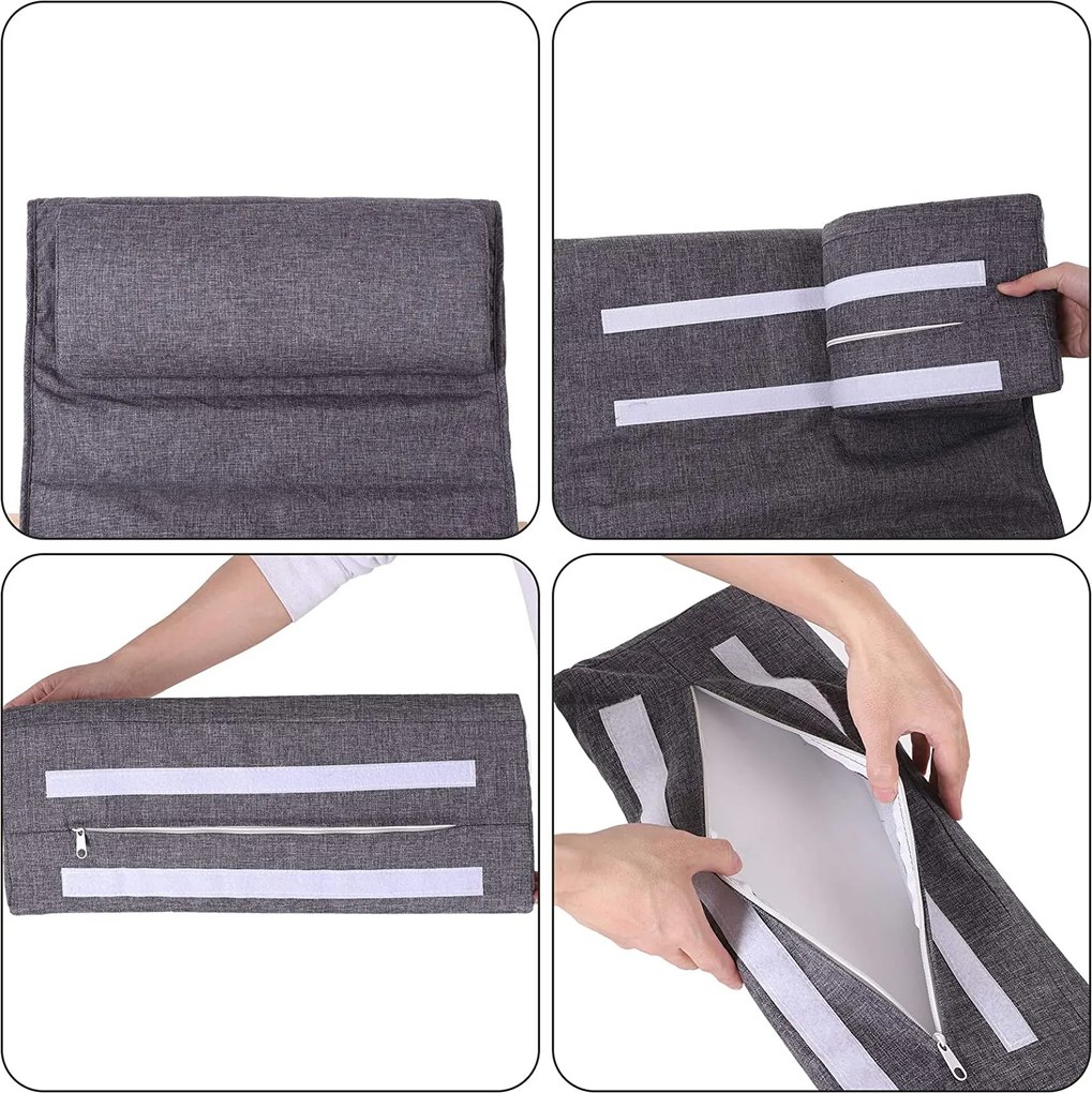 Hintaszék 5 irányban állítható lábtartóval, maximális terhelés 150 kg