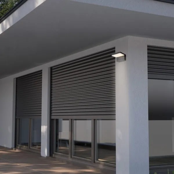 Rabalux 77092 - LED Kültéri fali lámpa ZARAGOZA LED/10W/230V IP54 fekete