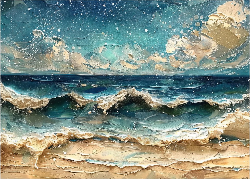 Kép - A tenger festése (70x50 cm)