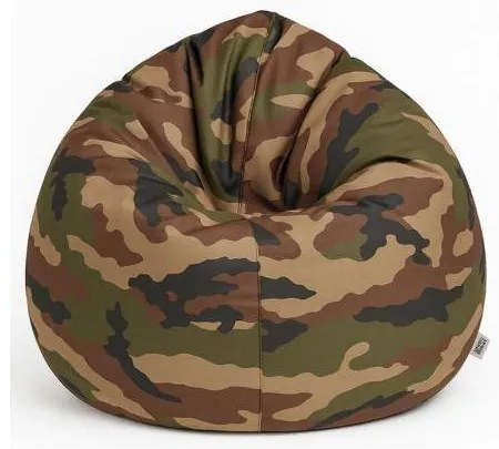 Terepmintás XL méretű babzsákfotel belső huzattal