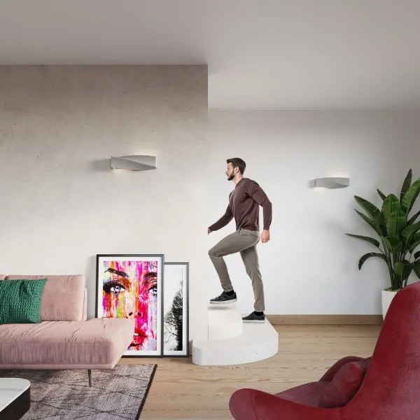 Fali lámpa SIGMA 1xE27/60W/230V szürke