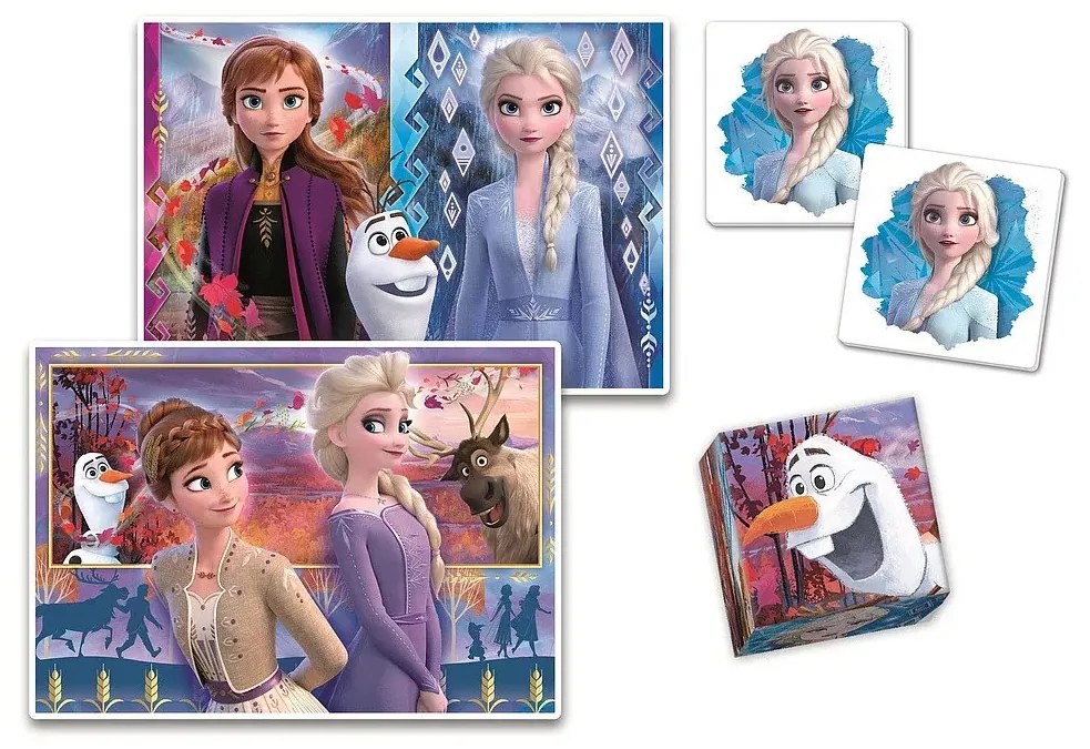 Disney Jégvarázs Seasons 4 az 1-ben játékgyűjtemény Clementoni