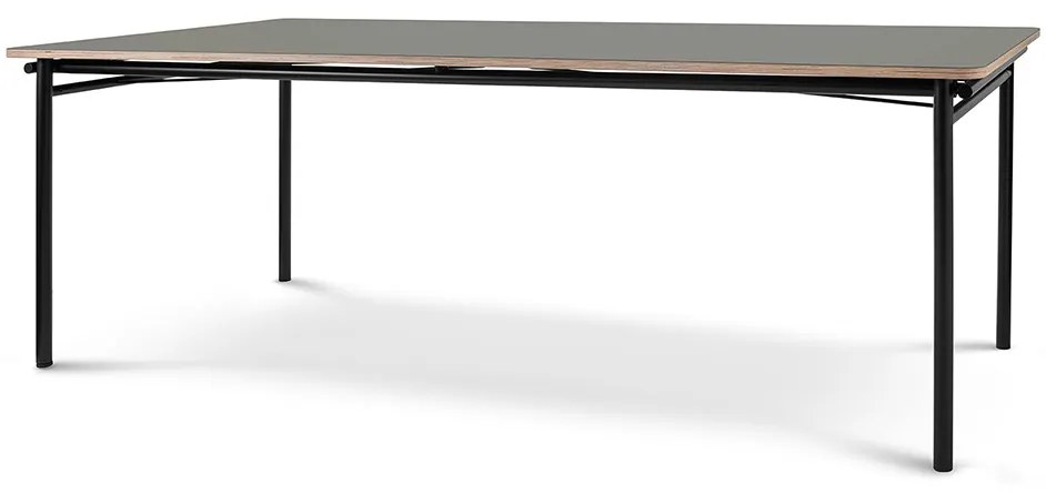 Összecsukható étkezőasztal Taffel, 90 x 200-320 cm, többféle változat - Eva Solo Szín: füstös szürke