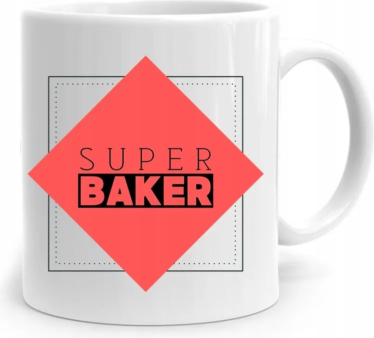 Ajándék Bögre Péknek Baker fényképes nyomtatással