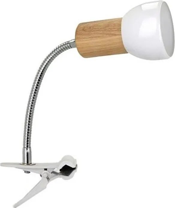 Spot-Light 2224174WF - SVENDA csíptetős lámpa 1xE27/60W/230V