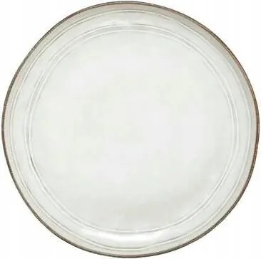 Tányér 26cm Flower Kővel rusztikus stílusos