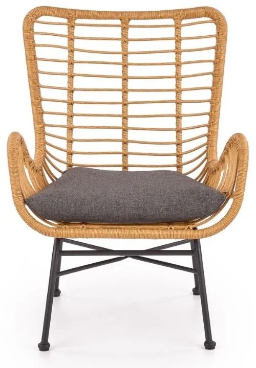 Ikaro kerti szék, rattan