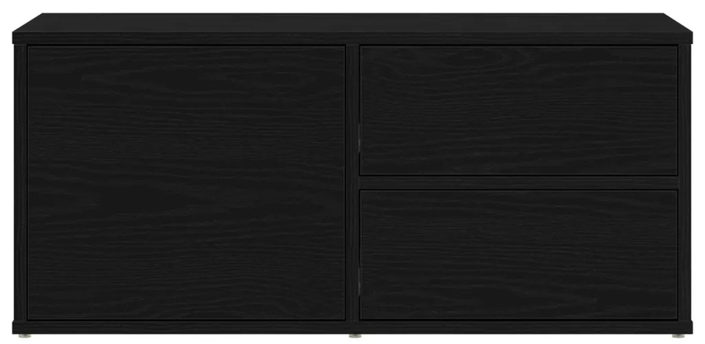 TV Szekrény Hagyományos tölgy 80x34x35,5 cm Műanyag